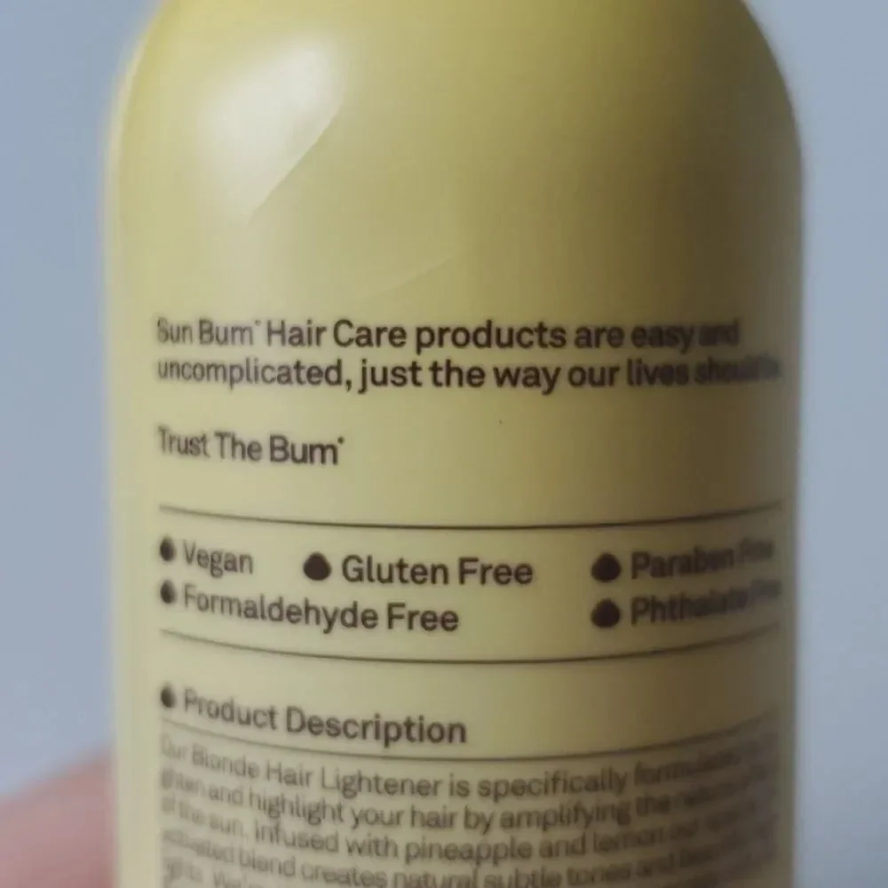 Brand new Sun Bum Hair Lightener - Blonde - Picture 7 of 8